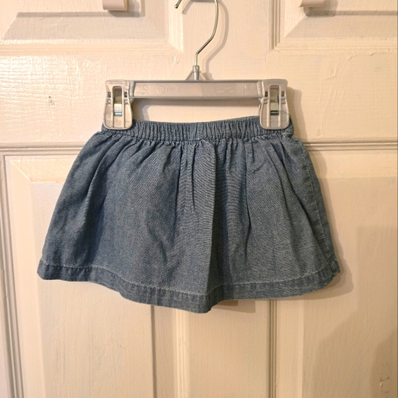Carter's Chambray Skirt Size 12M - Picture 2 of 3